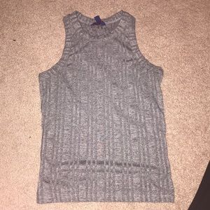 gray halter top from Aeropostale